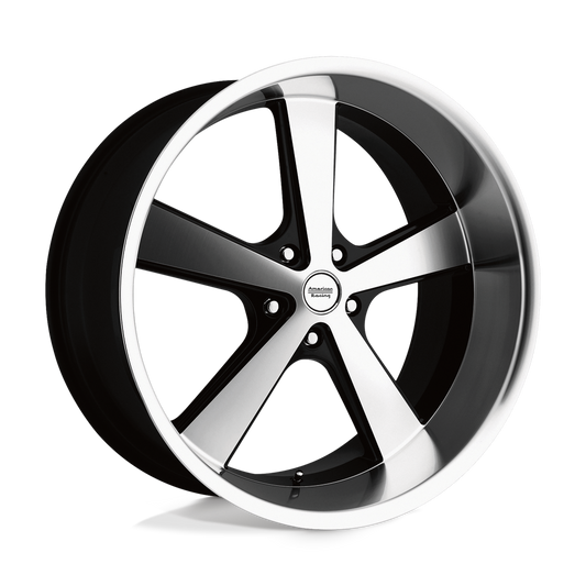 VN701 Nova Wheel Gloss Black Machined American Racing