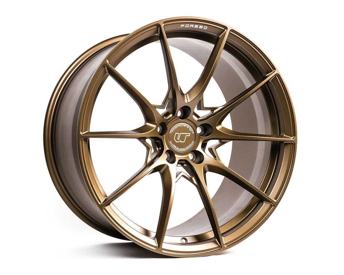 Ford Mustang D03 Wheel Package (Satin Bronze) | VR Forged ...