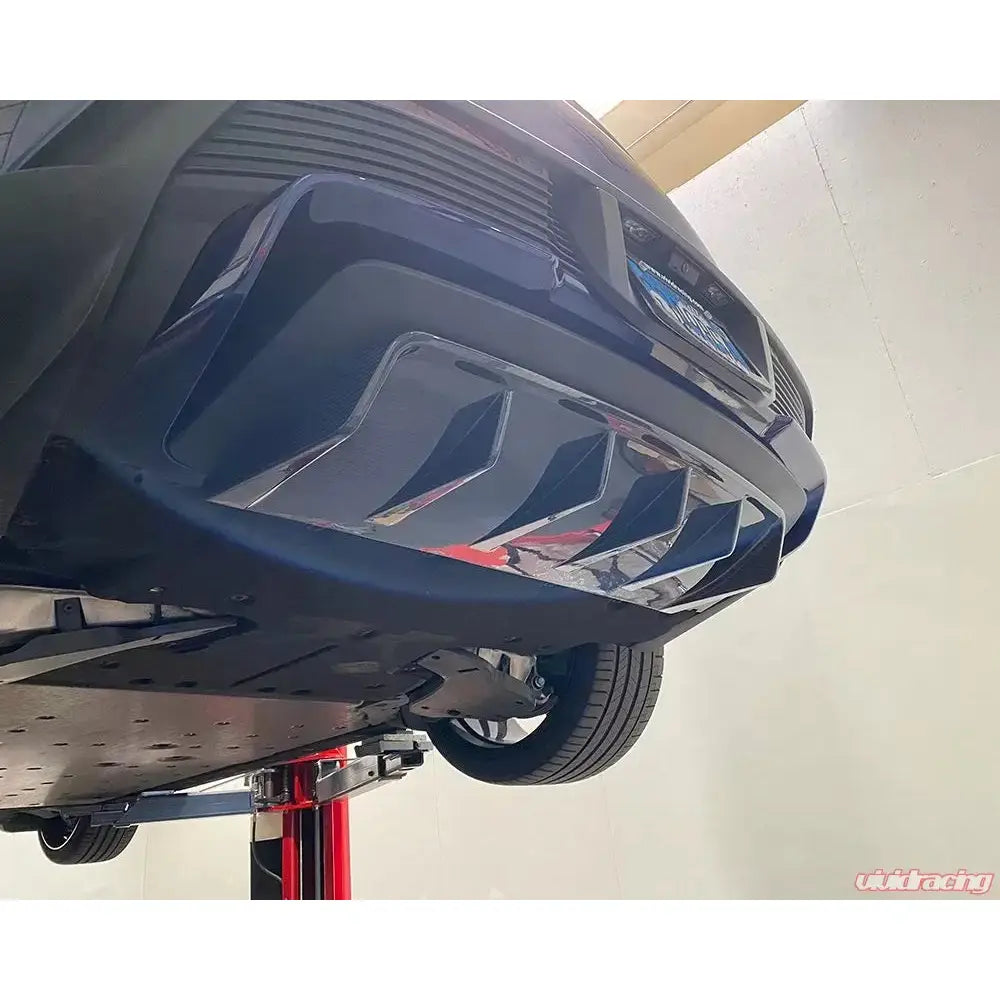 Porsche Taycan Turbo / Turbo S Carbon Fiber Rear Diffuser | VR Aero ...