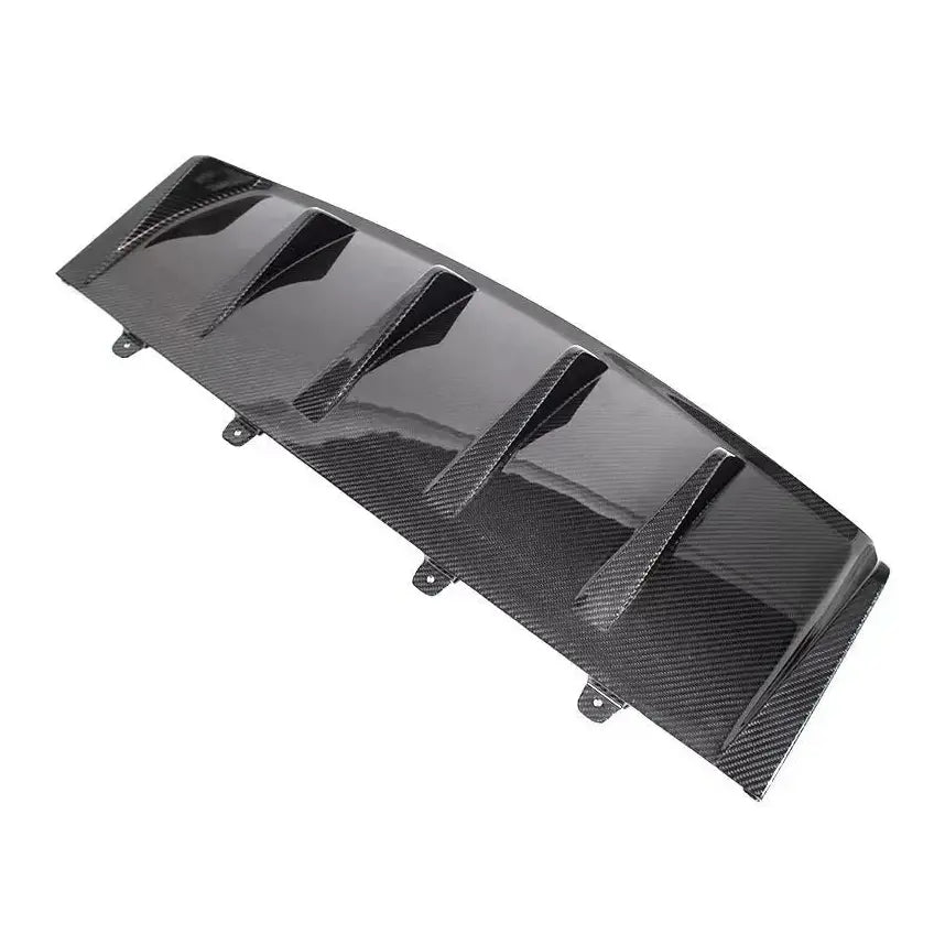 Porsche Taycan Turbo / Turbo S Carbon Fiber Rear Diffuser | VR Aero ...