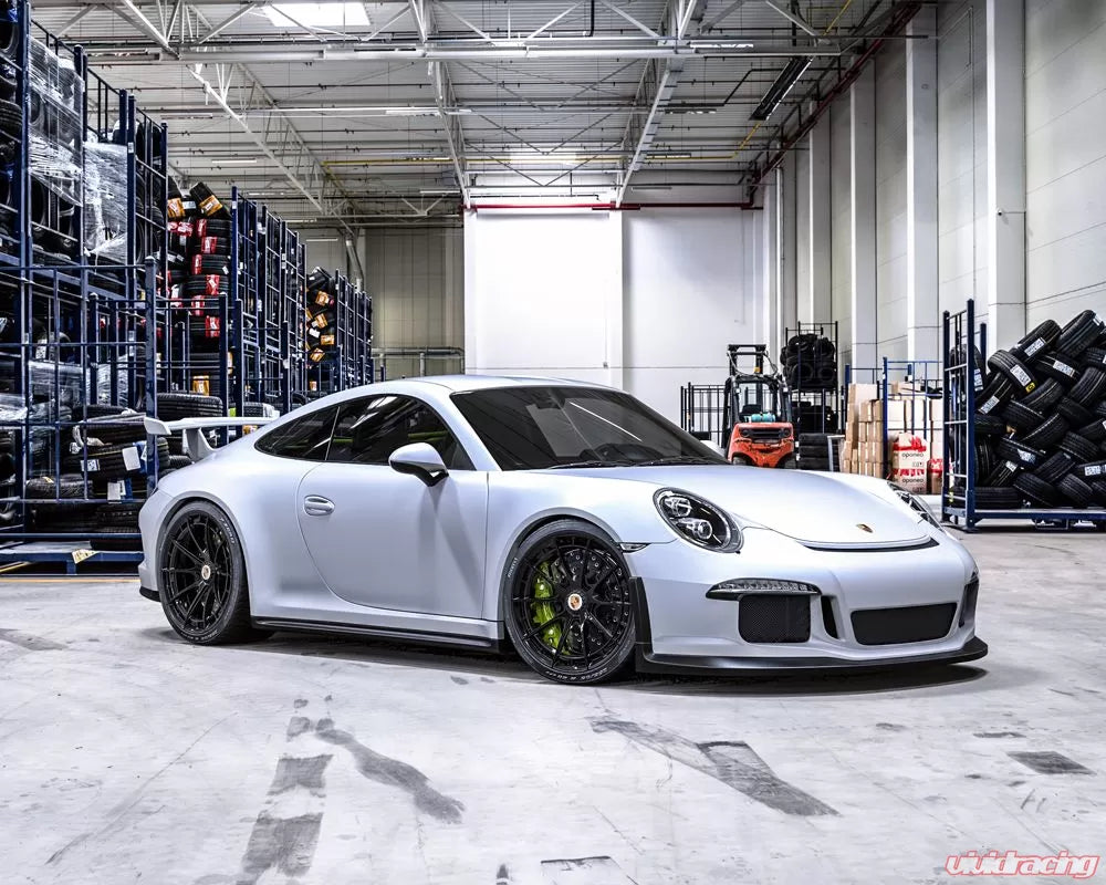 Porsche 991 GT3 / Turbo D03-R Wheel Package Matte Black VR Forged