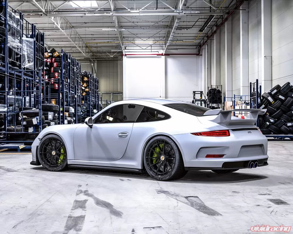 Porsche 991 GT3 / Turbo D03-R Wheel Package Matte Black VR Forged