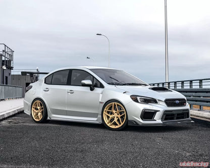 Subaru WRX STI D04 Wheel Package Satin Gold VR Forged