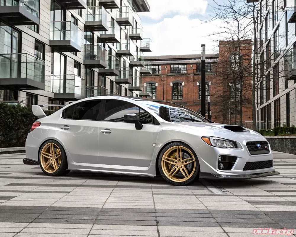 Subaru WRX STI D10 Wheel Package Satin Gold VR Forged