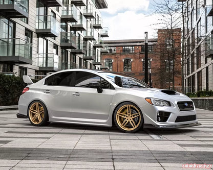 Subaru WRX STI D10 Wheel Package Satin Gold VR Forged