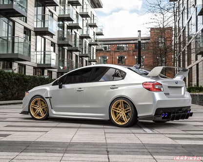 Subaru WRX STI D10 Wheel Package Satin Gold VR Forged