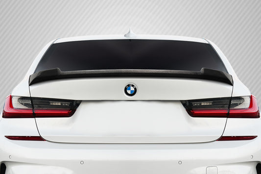 BMW 3 Series G20 Carbon Fiber AKS Rear Wing Spoiler